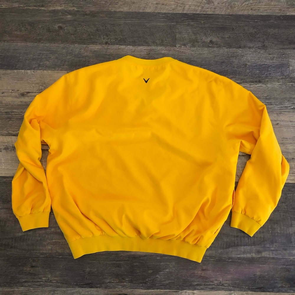 Callaway Golf Outerwear Pullover Windbreaker Yell… - image 5
